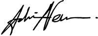 Adrian's signature